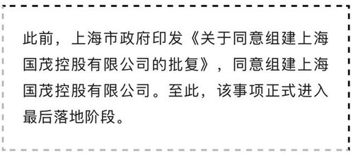 上海市政府批準設立新國企，注冊資本130億元聚焦貿易經紀
